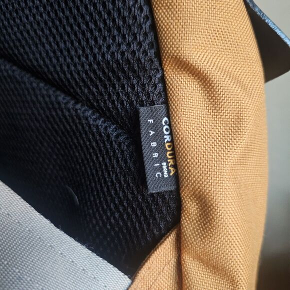 Harvest Label Tourer Backpack CORDURA® Golden Mustard Fold Top Bag Outdoors - Picture 5 of 9